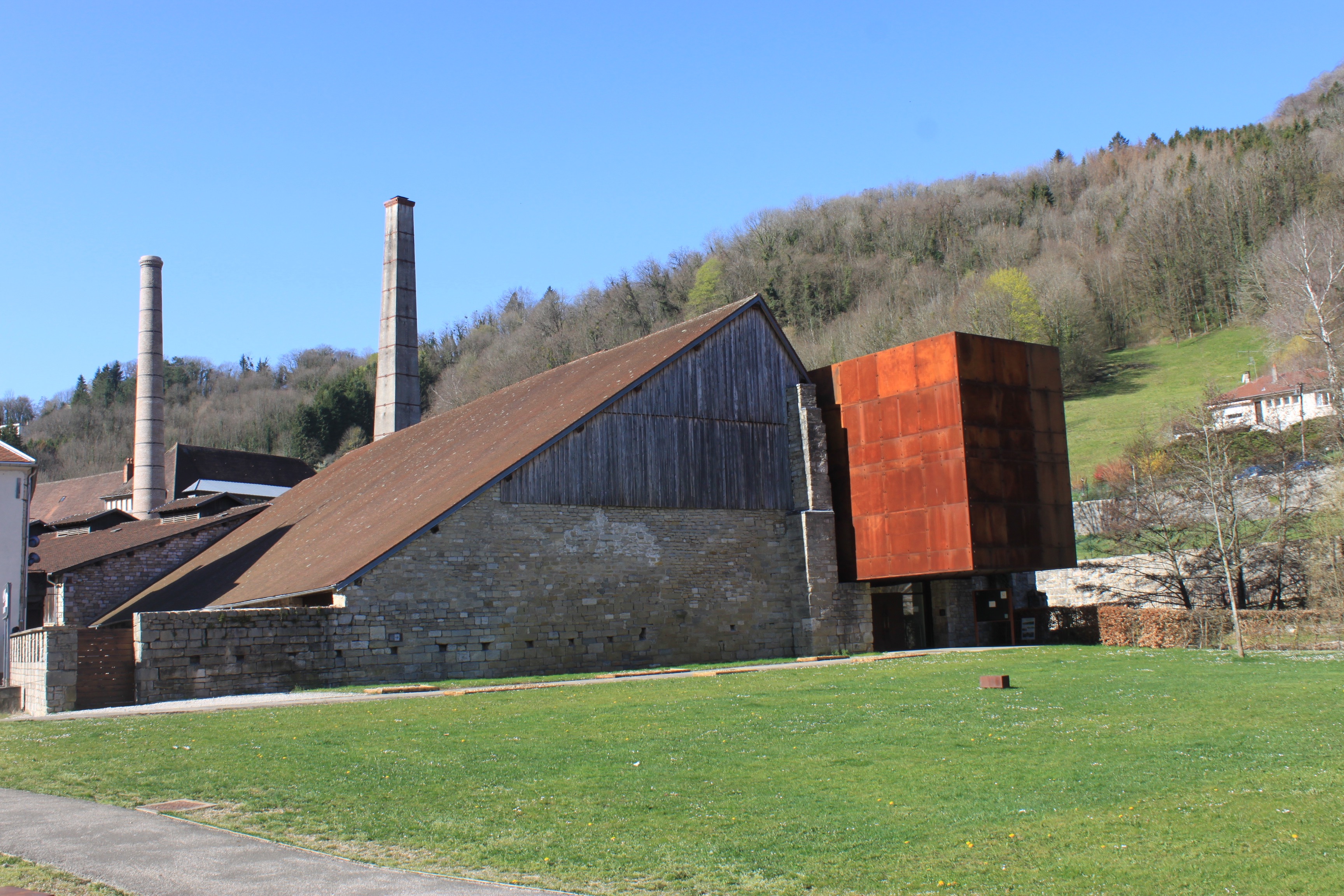 Le Musée de la Grande Saline à Salins-les-Bains, un site touristique inscrit au patrimoine mondial de l'UNESCO depuis 2009