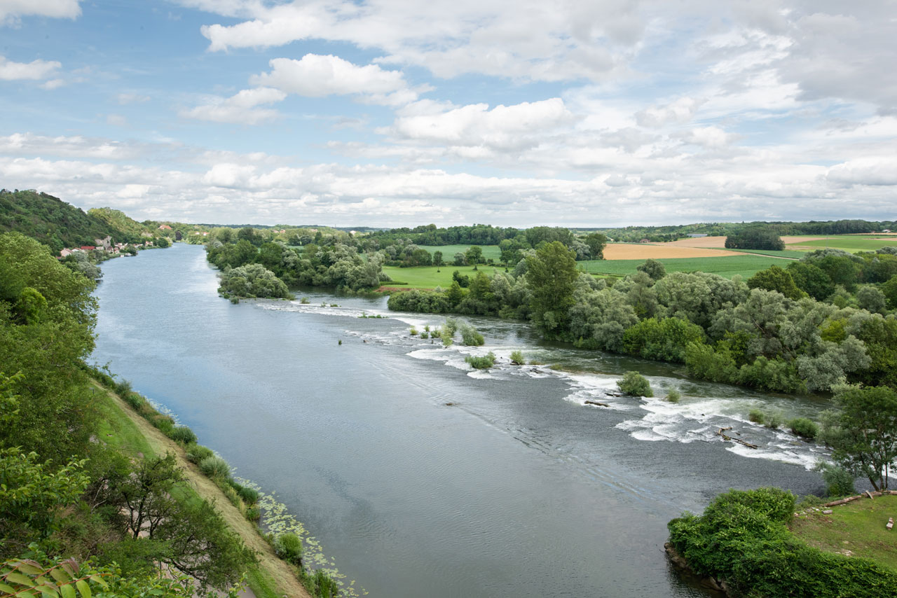 La vallée du Doubs en amont de Dole